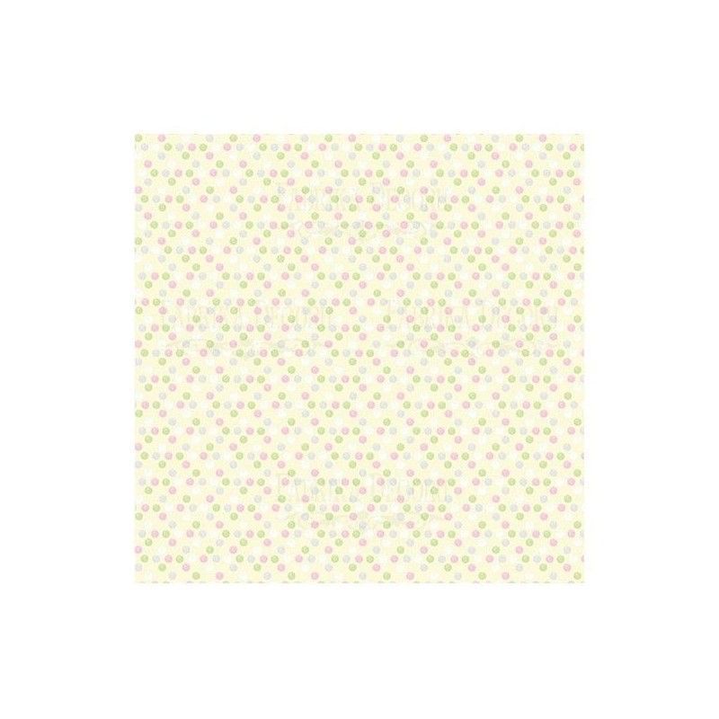 PAPEL PUFFY FLUFFY GIRL (30 X 30 CM) DOBLE CARA