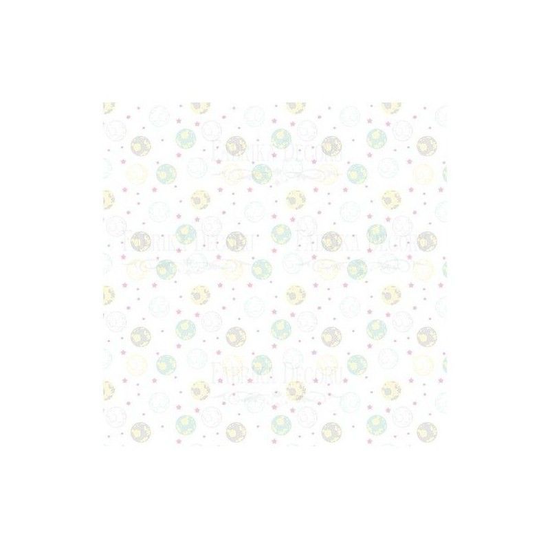 PAPEL PUFFY FLUFFY GIRL (30 X 30 CM) DOBLE CARA