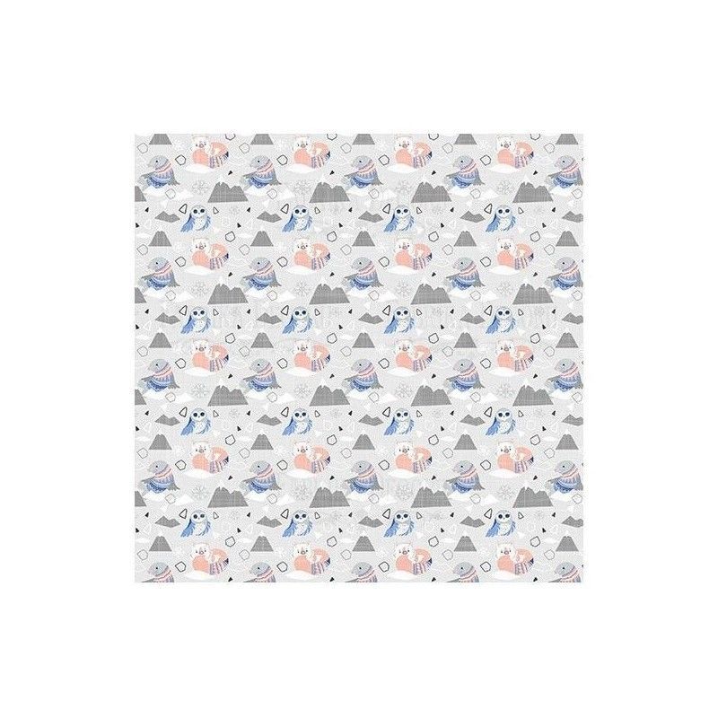 PAPEL HUGE WINTER (30 X 30 CM) DOBLE CARA