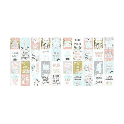 PAPEL SCANDI BABY BOY (30 x 30 CM) DOBLE CARA