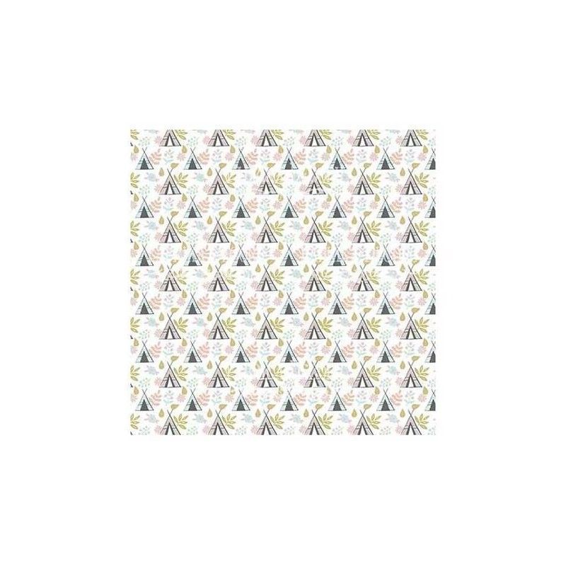 PAPEL SCANDI BABY BOY (30 x 30 CM) DOBLE CARA