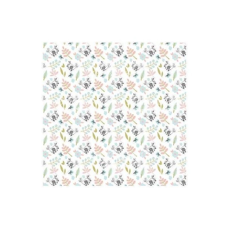 PAPEL SCANDI BABY BOY (30 x 30 CM) DOBLE CARA