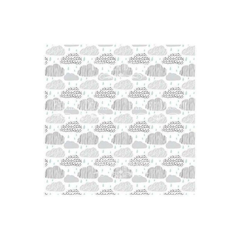 PAPEL SCANDI BABY BOY (30 x 30 CM) DOBLE CARA