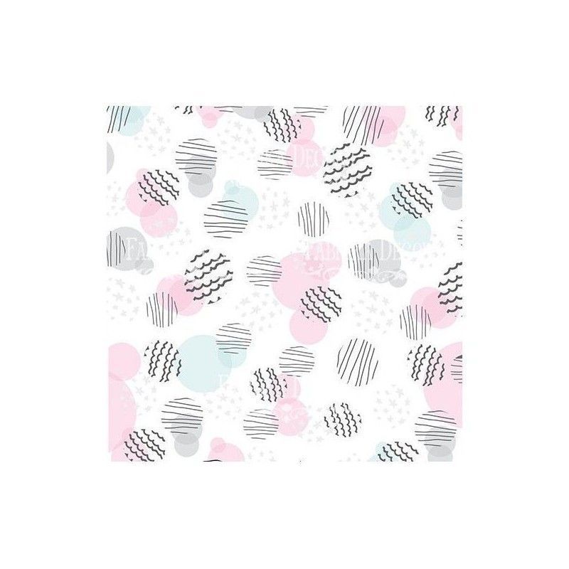 PAPEL SCANDI BABY GIRL (30 x 30 CM) DOBLE CARA