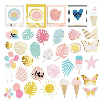 DIEC CUTS VELLUM SUMMER STORIES