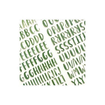 THICKERS ALFABETO LATE AFTERNOON  (150 PCS)