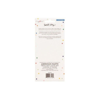 STICKERS RUBBER ACCENTSS SWEET STORY (6 PCS)