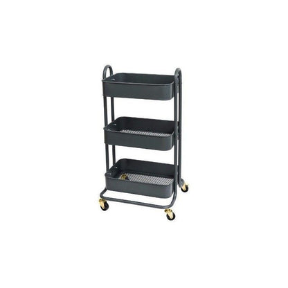 CARRITO DE ALMACENAMIENTO COLOR GRIS WE R