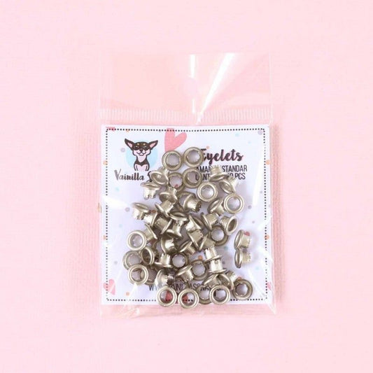 EYELETS PLATA (50 PCS)