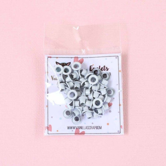 EYELETS BLANCOS (50 PCS)