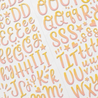 THICKERS ALFABETO BUENOS DIAS (226 PCS)