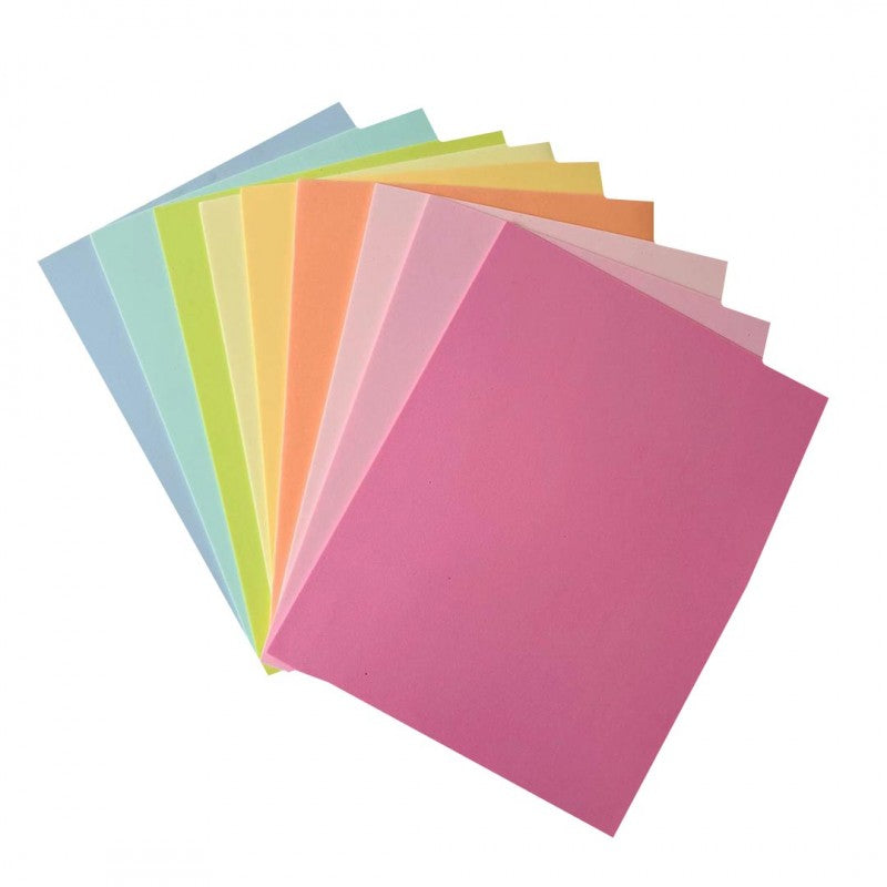 FOAMI CARTA TONOS PASTEL SURTIDOS 2 (9 UNI)