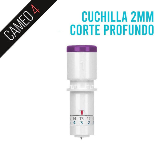 CUCHILLA CORTE PROFUNDO PARA CAMEO 4 DE 2MM