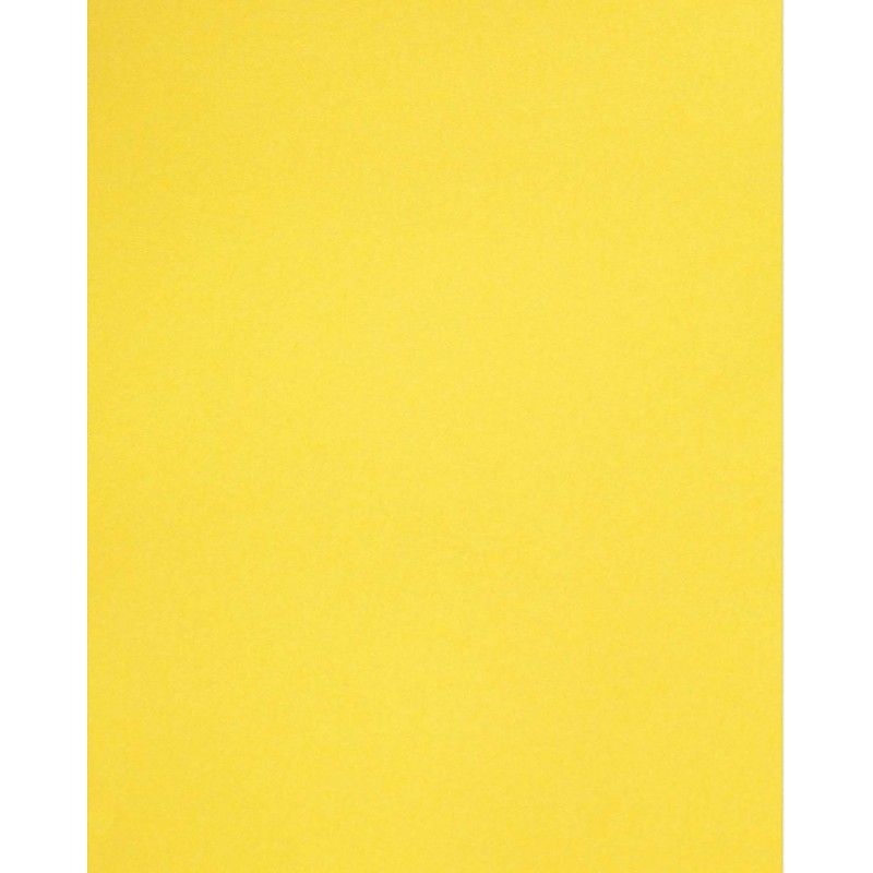 CARTULINA POPSET CITRUS YELLOW 170 GR 14cm x 22cm (10 HOJAS)