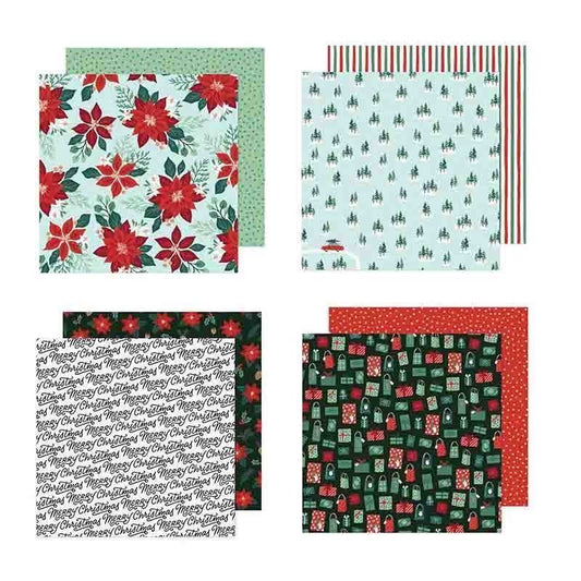 PAPEL BUSY SIDEWALKS DOBLE CARA 30 X 30CM (8 HOJAS)