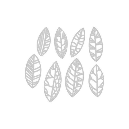 TROQUEL THINLITS HOJAS CORTADAS (8 PCS) DE TIM HOLTZ
