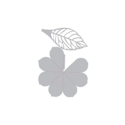 TROQUEL THINLITS FLOR DE JARDIN (2 PCS) DE SIZZIX