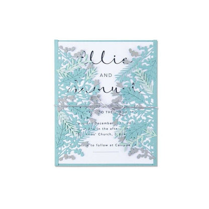 TROQUEL THINLITS DE SOLAPA ENVOLTURA DE FOLLAJE (7 PCS) DE SIZZIX