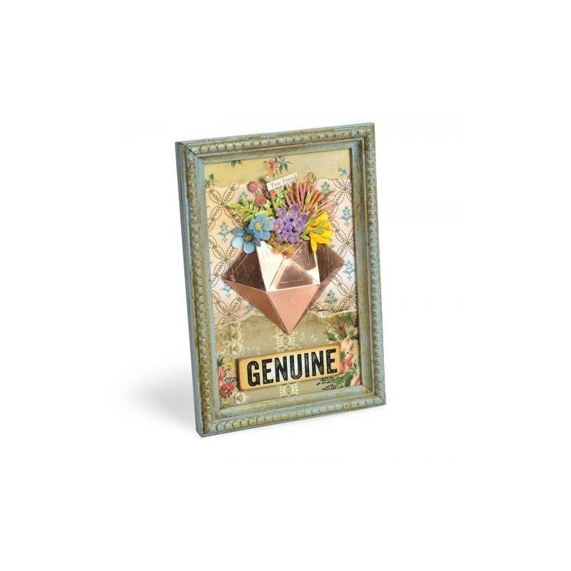 TROQUEL THINLITS FUNKY FLORAL Nº 1 (17 PCS) DE TIM HOLTZ