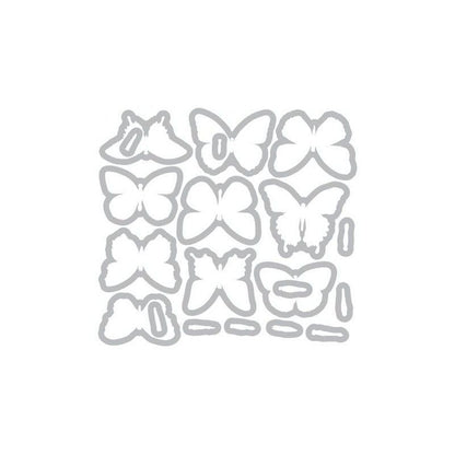 TROQUEL THINLITS MARIPOSAS (20 PCS) DE TIM HOLTZ