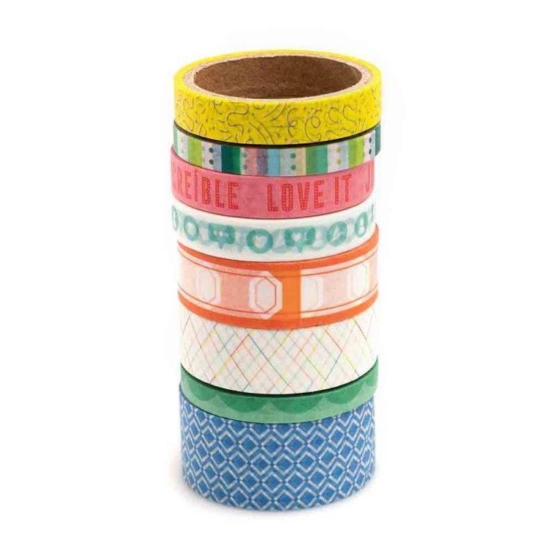 WASHI TAPE FANTASTICO DE OBED MARSHALL  (8 PCS)