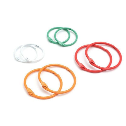 ANILLOS PARA ENCUADERNAR FANTASTICO (8 PCS)