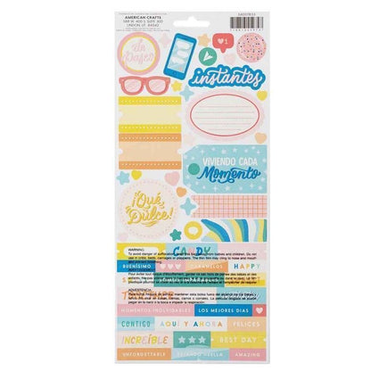 STICKERS COLECCION FANTASTICO OBED MARSHALL (102 PCS)