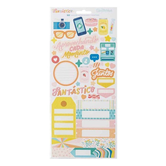 STICKERS COLECCION FANTASTICO OBED MARSHALL (102 PCS)