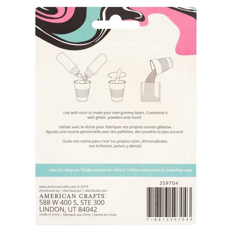 MOLDE DE SILICONA DE OSITO PARA RESINA (1 PC)