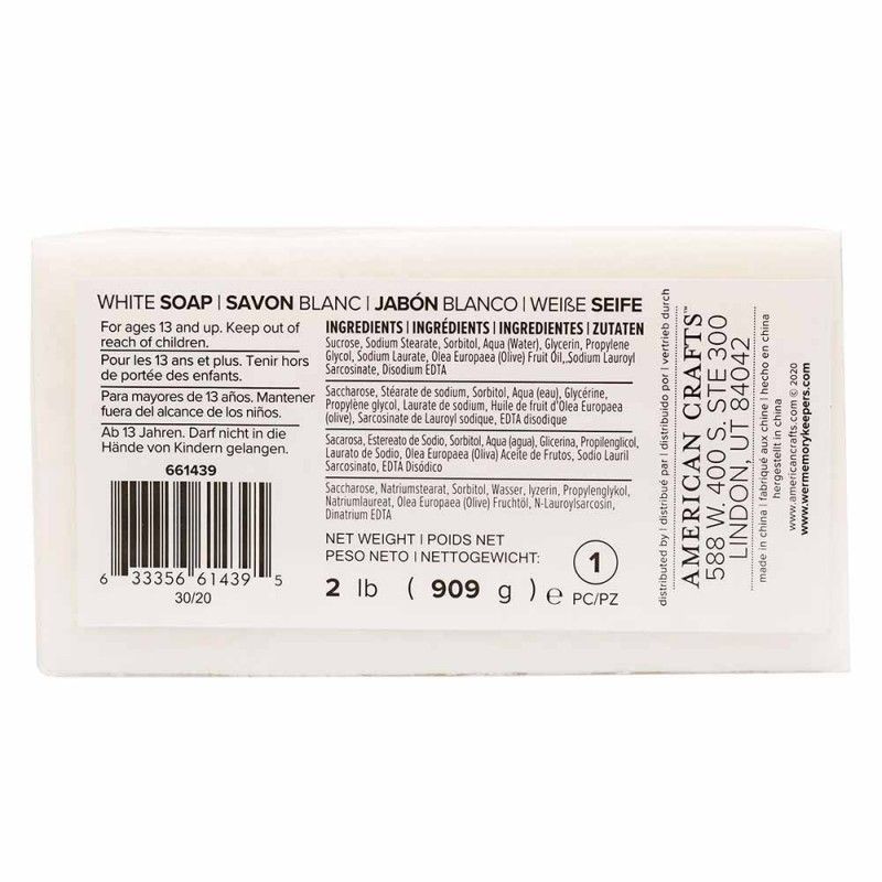 BASE DE JABON PARA SUDS SOAP MAKER WE R MEMORY KEEPERS (2 LBS)