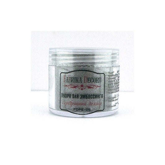 POLVOS DE EMBOSSING PLATEADO DOLLAR 20 ML