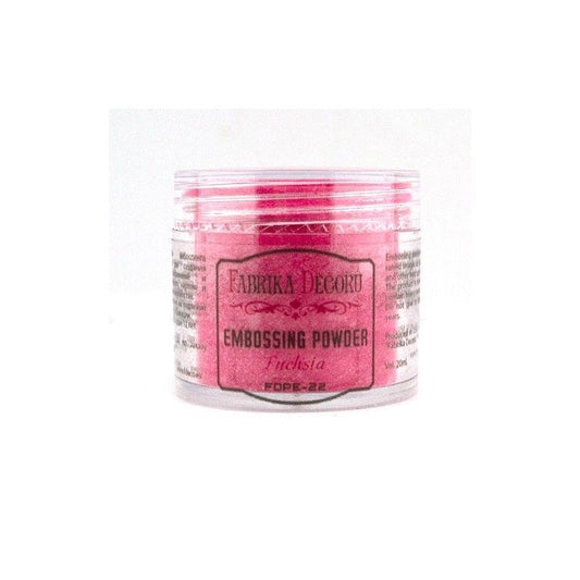 POLVOS DE EMBOSSING FUCSIA 20 ML