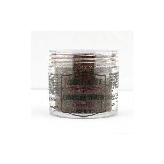 POLVOS DE EMBOSSING COLOR CHOCOLATE 20 ML