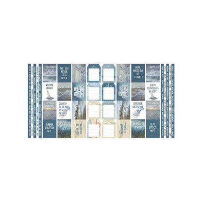 SET DE PAPELES MEMORIES OF THE SEA 30.5CM X 30.5CM