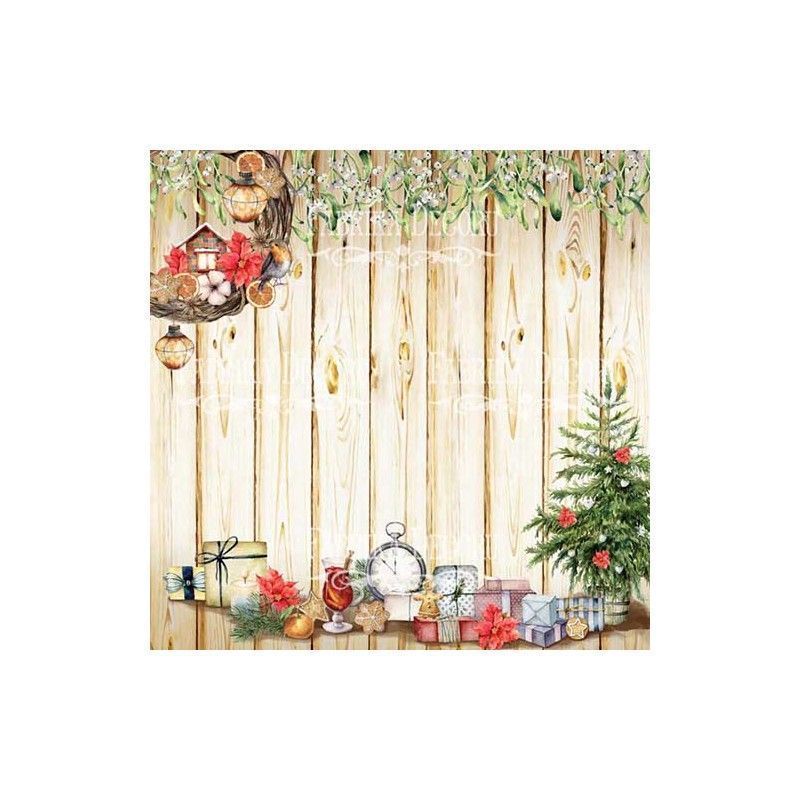 SET DE PAPELES OUR WARM CHRISTMAS 20CM X 20CM