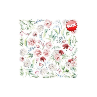 SET DE PAPELES PEONY GARDEN 30.5CM X 30.5CM