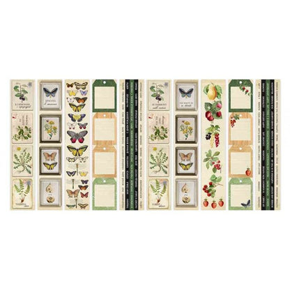 SET DE PAPELS SUMMER BOTANICAL DIARY 30.5CM X 30.5CM