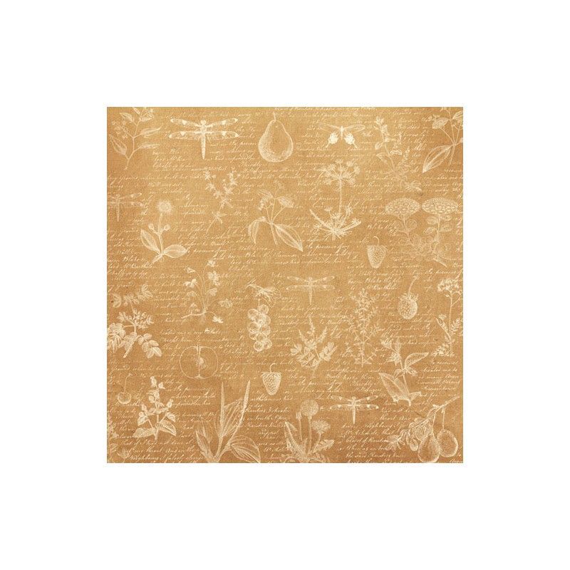 SET DE PAPELS SUMMER BOTANICAL DIARY 30.5CM X 30.5CM