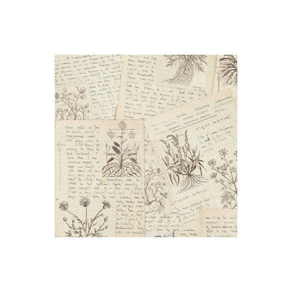SET DE PAPELS SUMMER BOTANICAL DIARY 30.5CM X 30.5CM