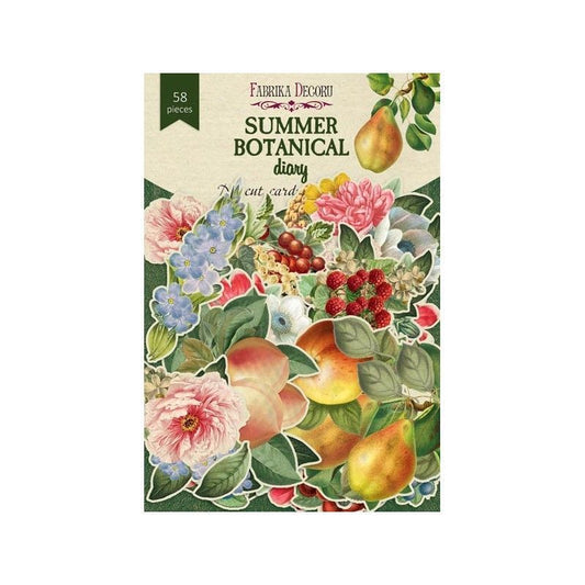 DIE CUTS SUMMER BOTANICAL 58 PCS