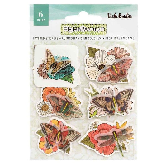 STCKERS EN CAPAS FERNWOOD (6 PCS)