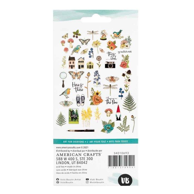 DIE CUTS ICONOS FERNWOOD (50 PCS)