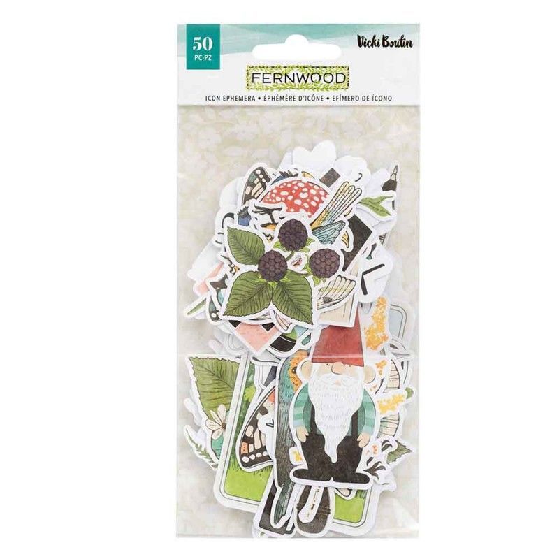 DIE CUTS ICONOS FERNWOOD (50 PCS)