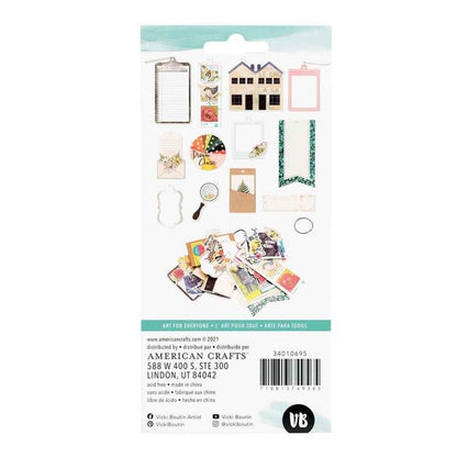 ETIQUETAS CON ANILLO FERNWOOD (13 PCS)