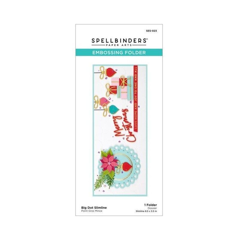 FOLDER DE EMBOSSING PUNTOS GRANDES SPELLBINDER