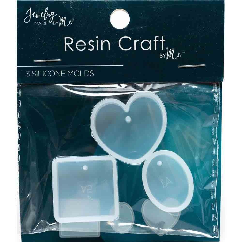 MOLDE DE SILICONA PARA RESINA (3 PCS)
