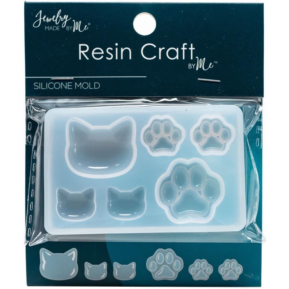 MOLDE DE SILICONA PARA RESINA GATO/PERRO