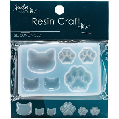 MOLDE DE SILICONA PARA RESINA GATO/PERRO