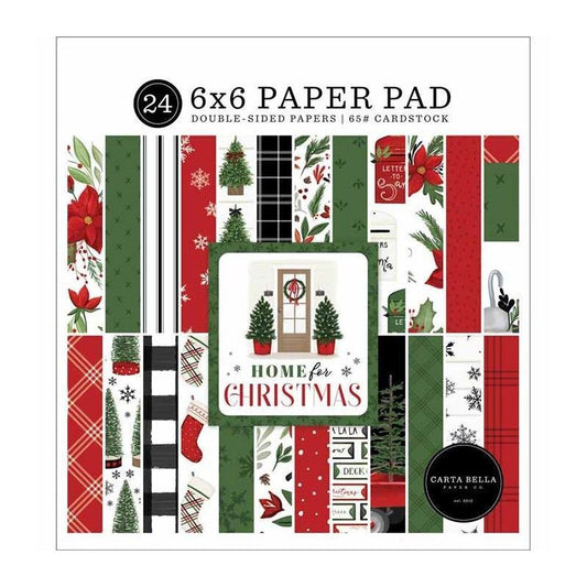 SET DE PAPELES HOME CHRISTMAS 15 X 15 CM CARTA BELLA