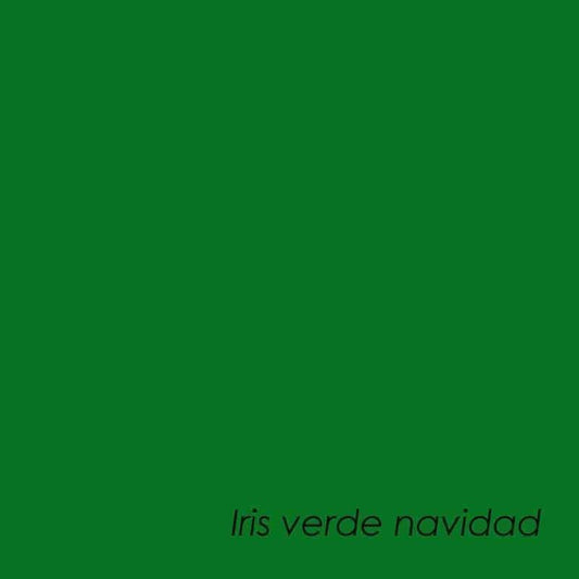 CARTULINA IRIS VERDE NAVIDAD 160 GR 30.5cm x 30.5cm (10 PCS)